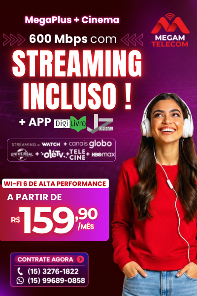 Plano Mega + Cinema 600